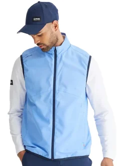 PING SensorWarm Ashbourne Full-Zip Vest - Cornflower Blue