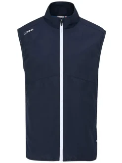 PING SensorWarm Ashbourne Full-Zip Vest - Navy/Stormcloud