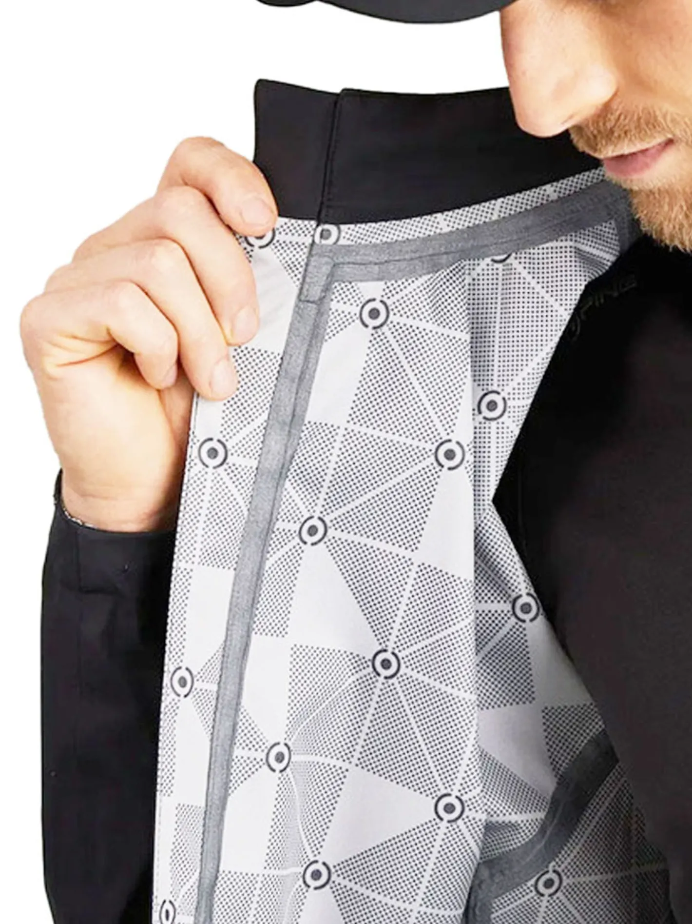 PING Taran 3L Waterproof Jacket - Black