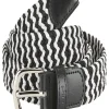 PING Women's Stretch Webbing Golf Belt - Black/White