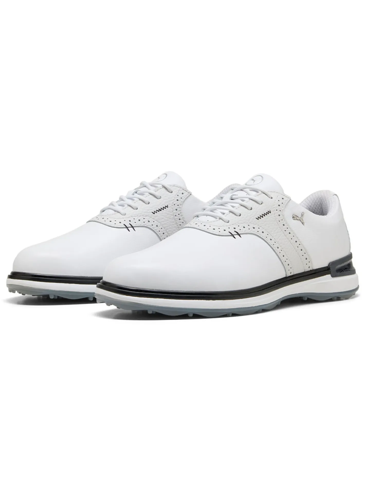 Puma Avant Golf Shoes - White/Ash Grey/ Black