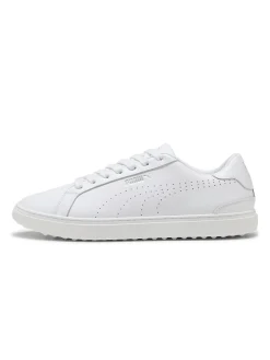 Puma Classic G Golf Shoes - White/ White