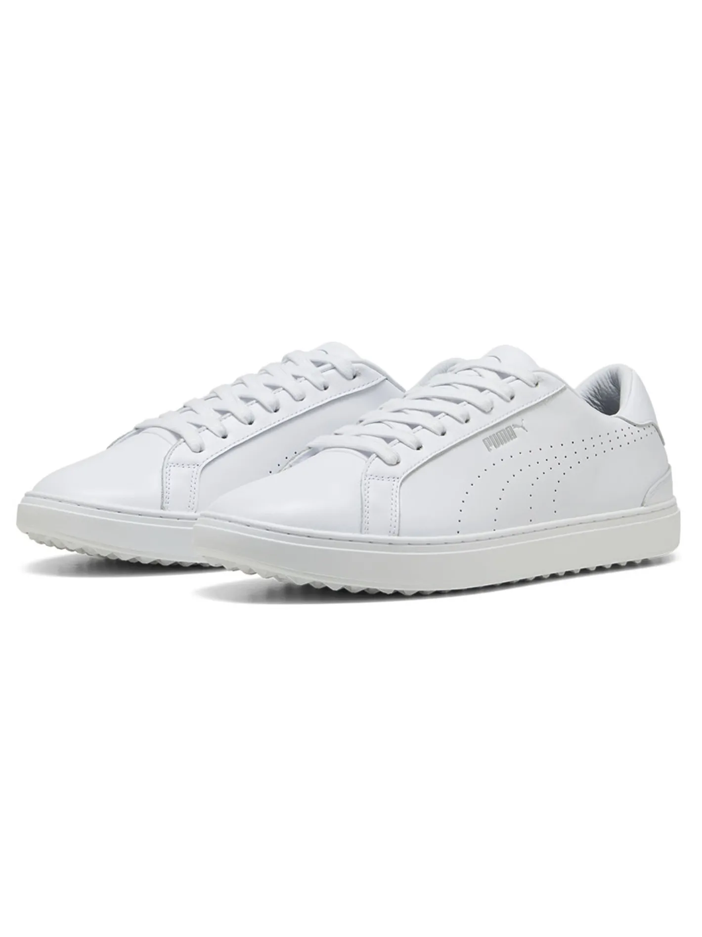 Puma Classic G Golf Shoes - White/ White