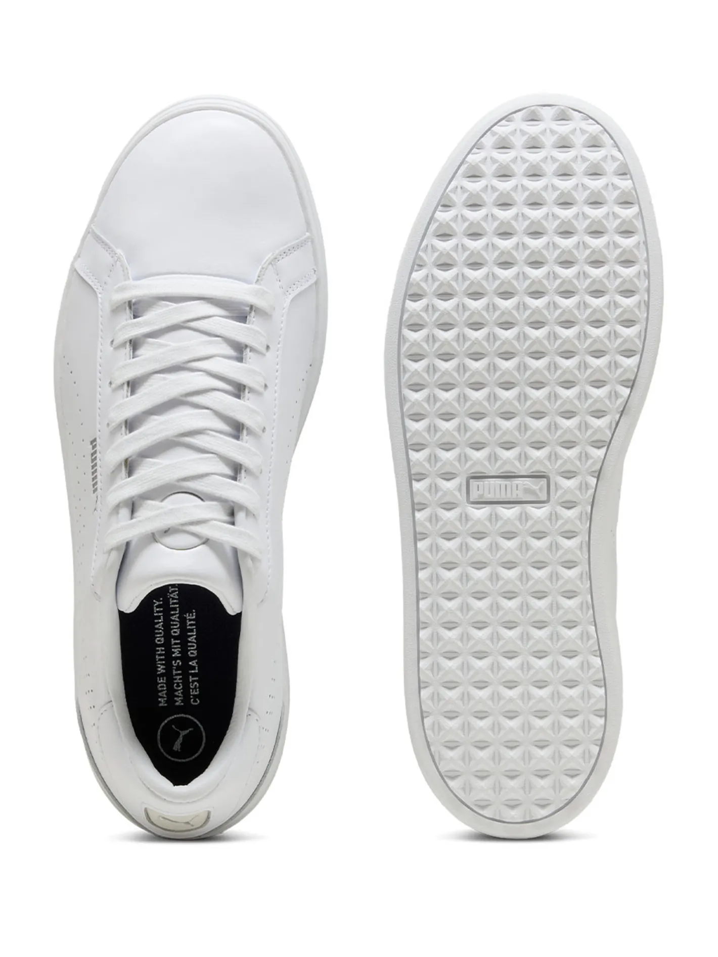 Puma Classic G Golf Shoes - White/ White