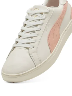 Puma Classic G Peaches Golf Shoes - Warm White/Tropical Peach