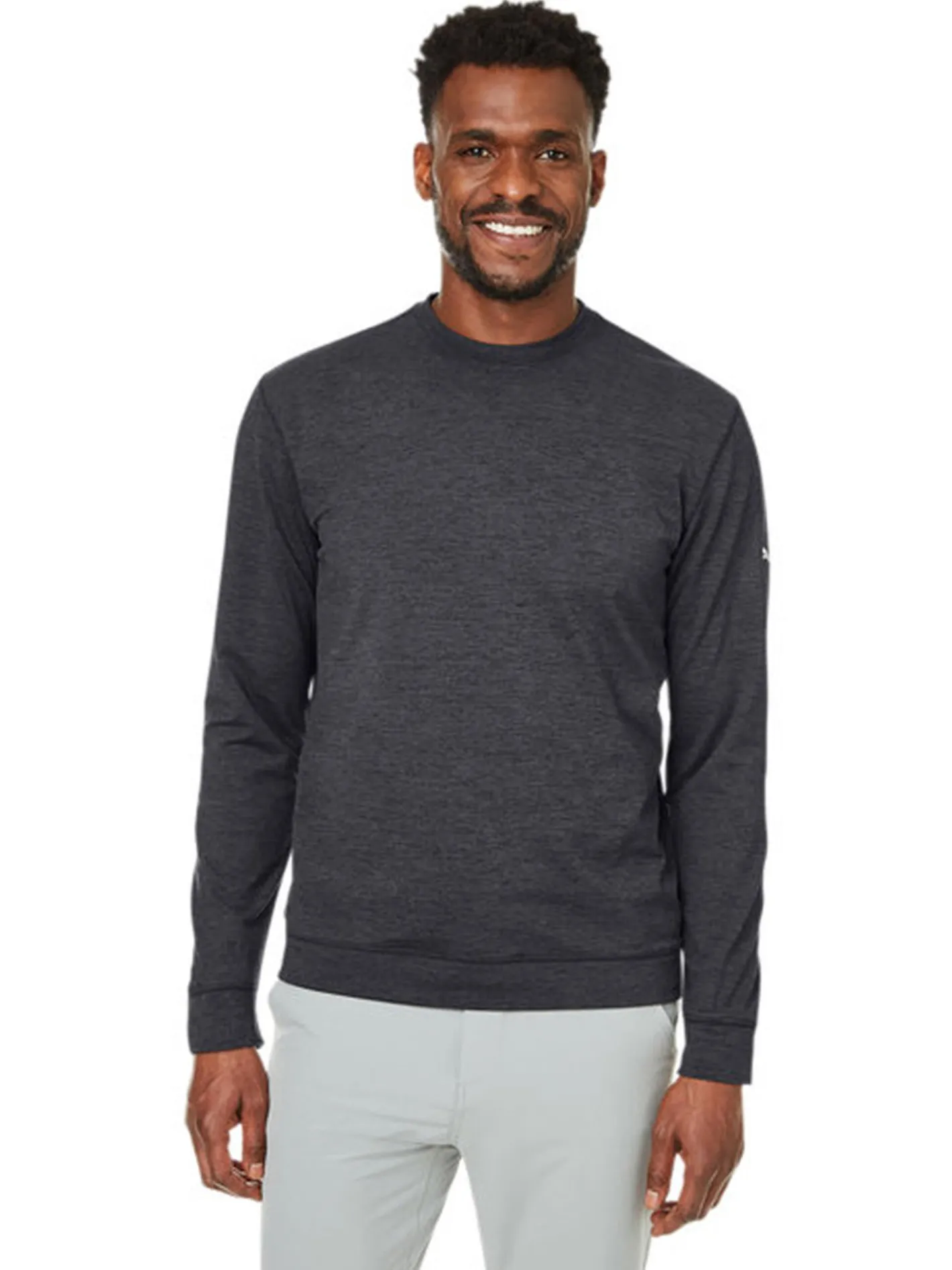 Puma CLOUDSPUN Crewneck - Black Heather