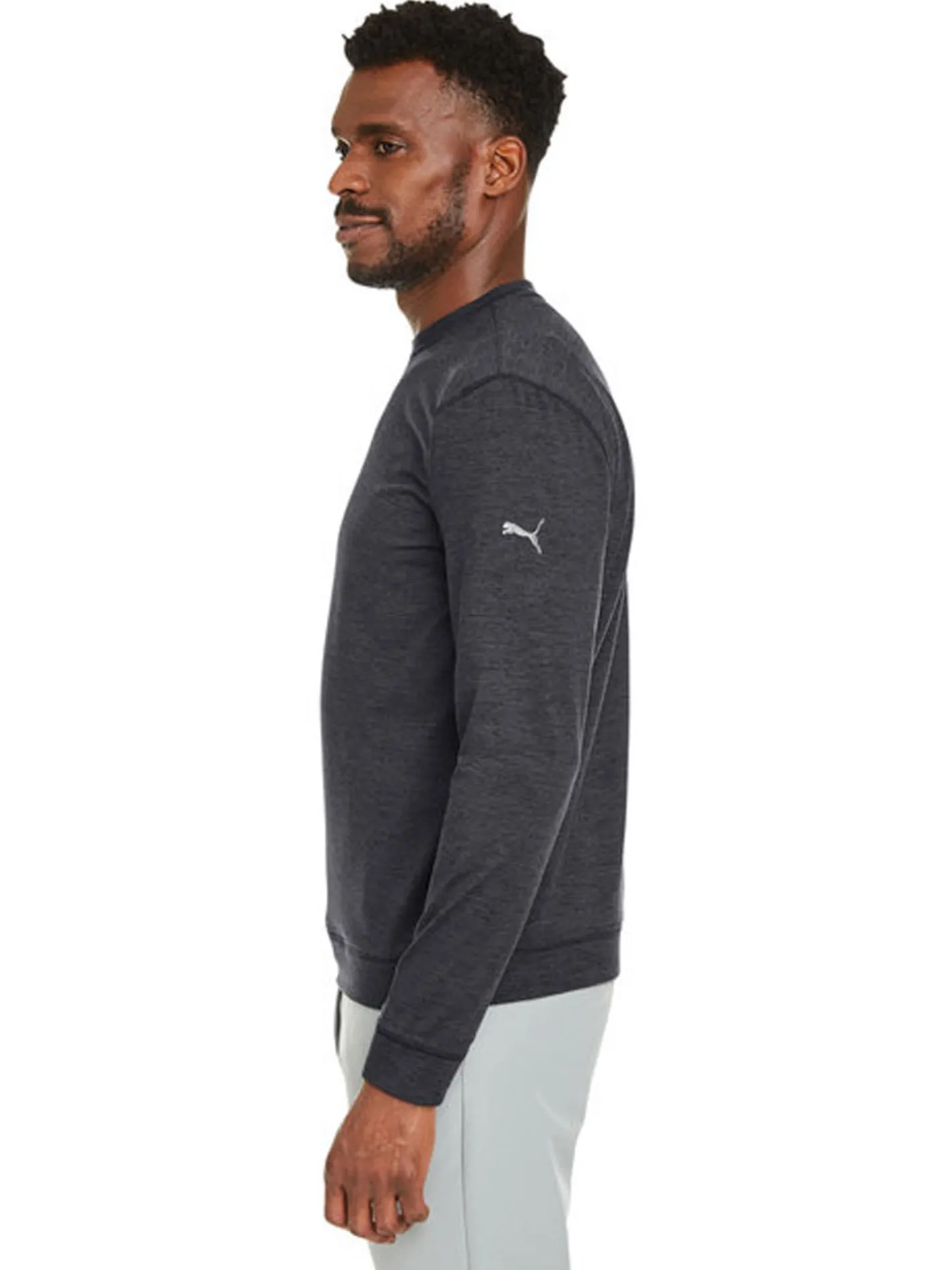 Puma CLOUDSPUN Crewneck - Black Heather