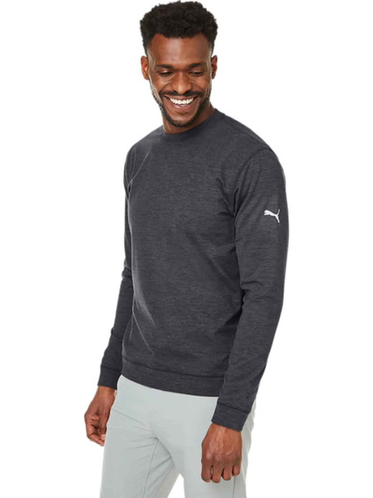Puma CLOUDSPUN Crewneck - Black Heather