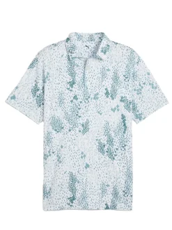 Puma CLOUDSPUN Garden Golf Polo - White Glow