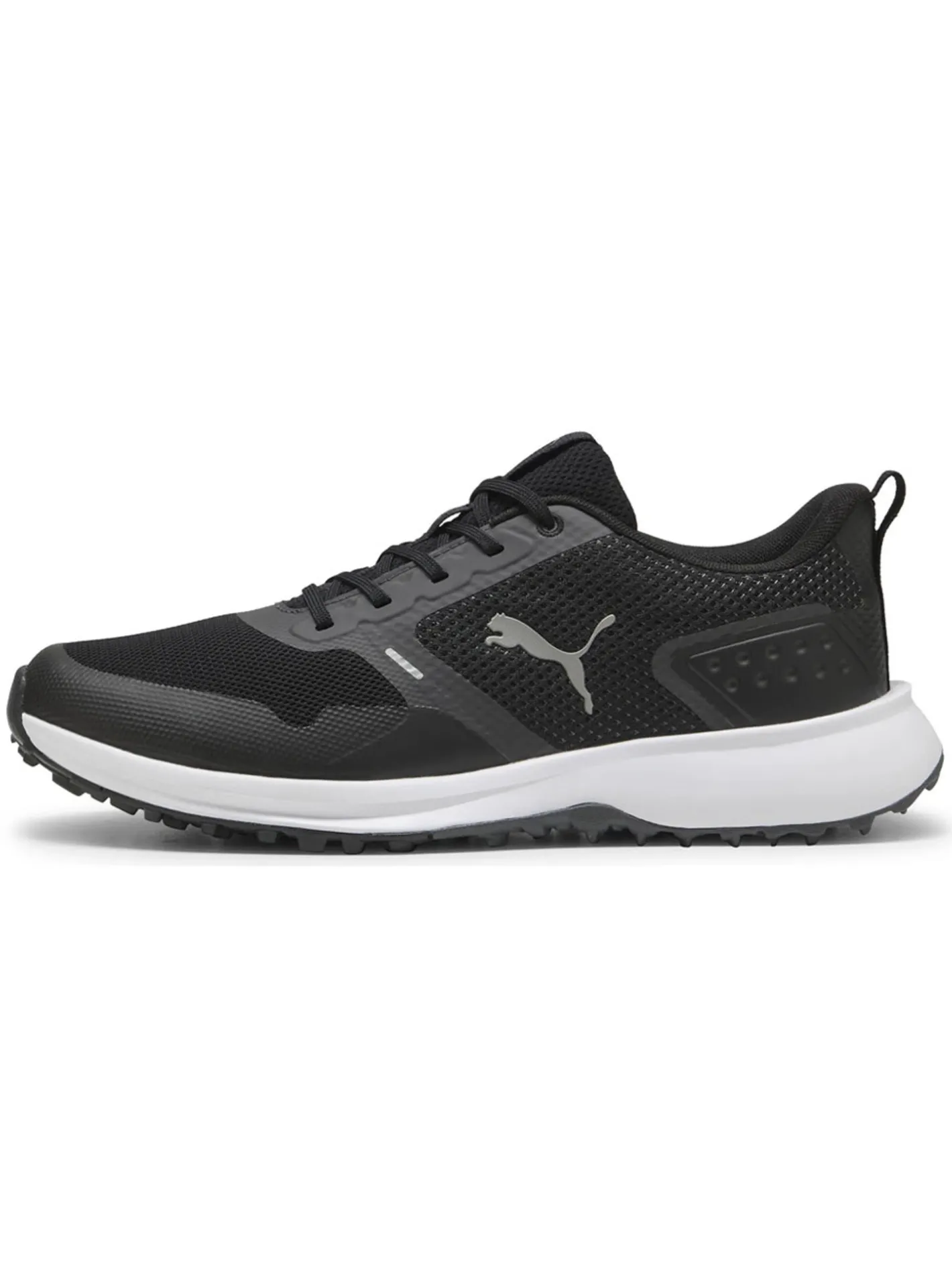 Puma FUSION Grip 6 Golf Shoes - Black/Asphalt