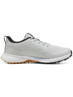 Puma FUSION Grip 6 Golf Shoes - Feather Grey/ Black/Gum