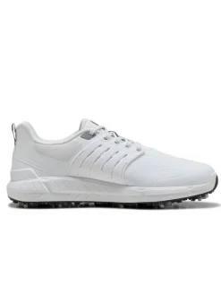 Puma IGNITE Elevate 2 Tour Golf Shoes - White/ Black