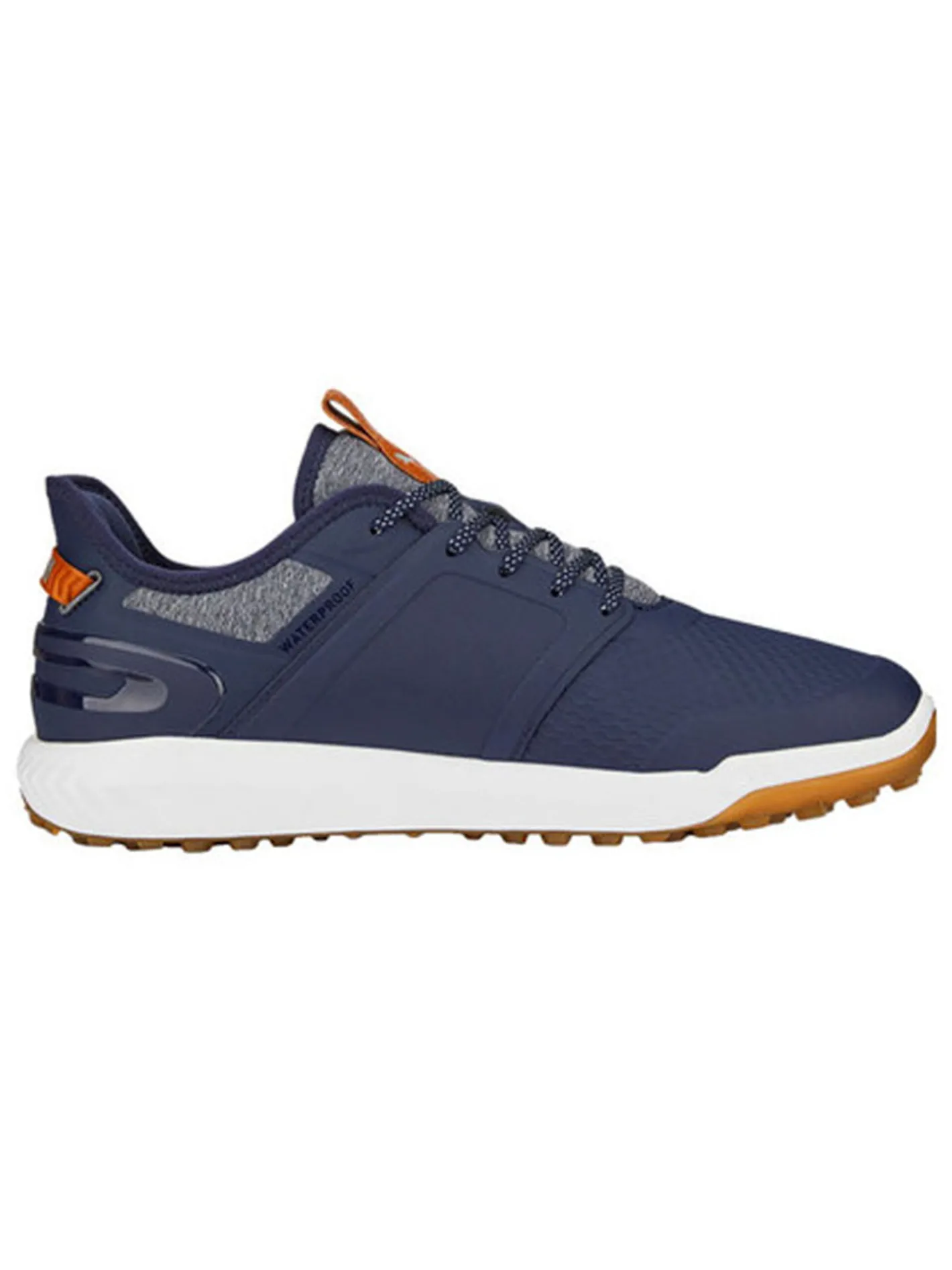 Puma IGNITE Elevate Wide Golf Shoes - Navy/ Silver