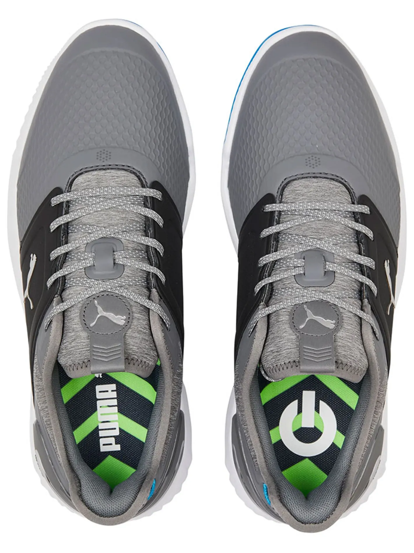 Puma IGNITE Elevate Wide Golf Shoes - Quiet Shade/Speed Blue