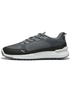 Puma IGNITE Elevate X Spikeless Golf Shoes - Slate Sky/ Black/Ash Grey