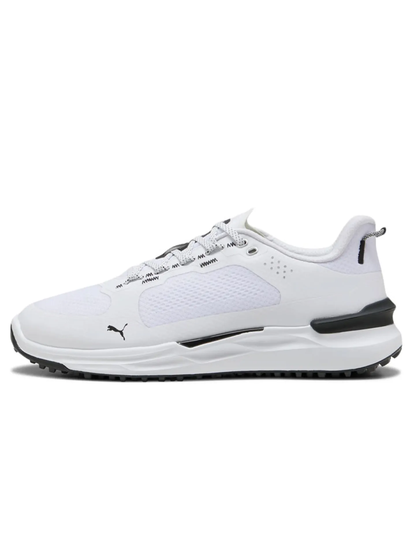Puma IGNITE Elevate X Spikeless Golf Shoes - White/ Black/ White