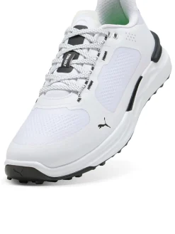 Puma IGNITE Elevate X Spikeless Golf Shoes - White/ Black/ White