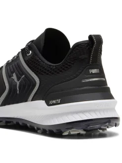 Puma IGNITE Innovate Wide Golf Shoes - Black/ White