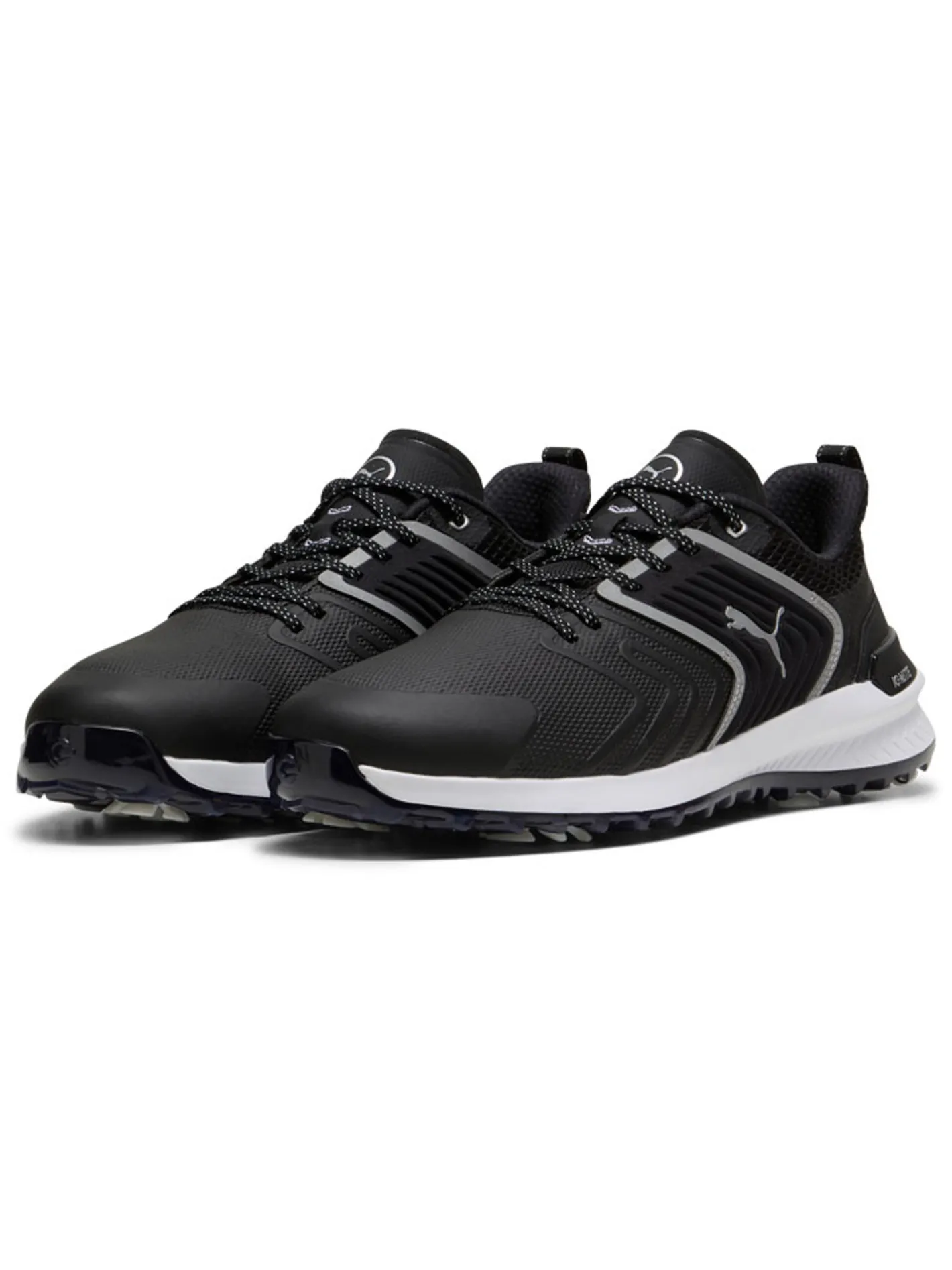 Puma IGNITE Innovate Wide Golf Shoes - Black/ White