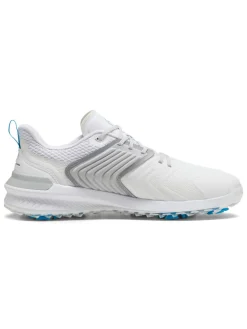 Puma IGNITE Innovate Wide Golf Shoes - White/Cool Light Grey