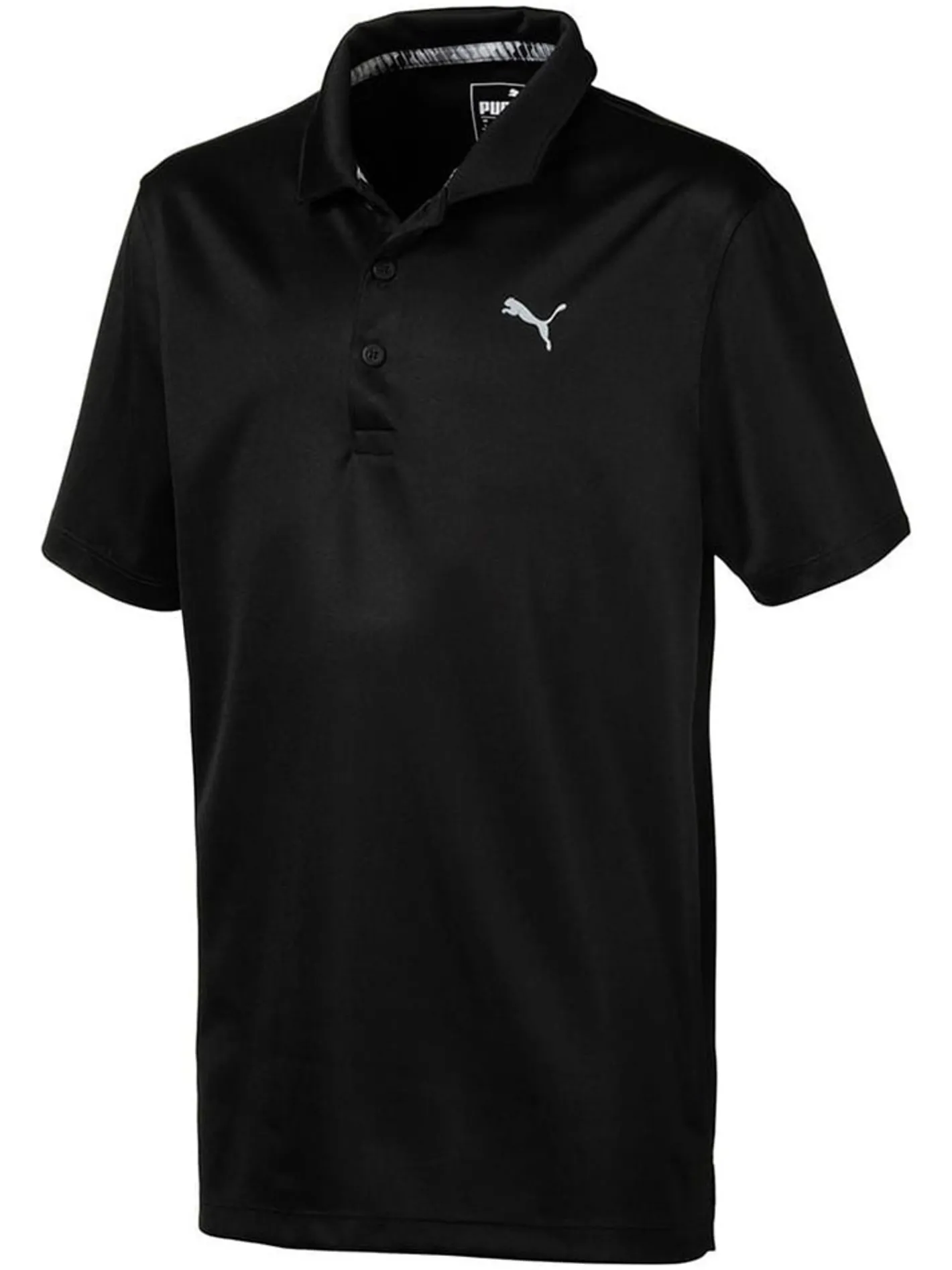 Puma JR Boys Essential Polo - Black
