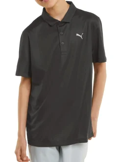 Puma JR Boys Essential Polo - Black