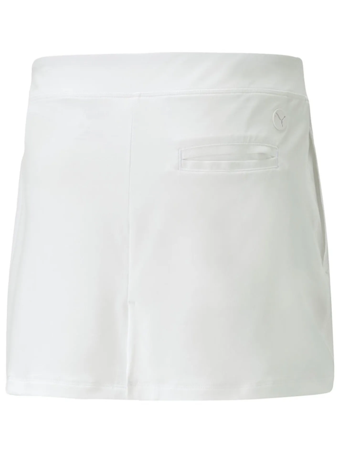 Kids Puma JR Girls Knit Golf Skort - Bright White