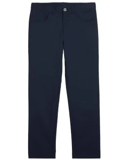 Kids Puma Junior Boys 5-Pocket Pant - Deep Navy