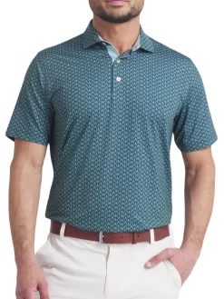 Puma MATTR Lotus Golf Polo - Green Terrain/Light Moss