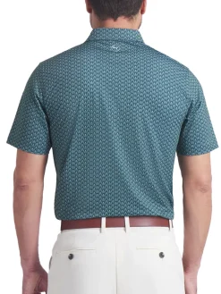 Puma MATTR Lotus Golf Polo - Green Terrain/Light Moss