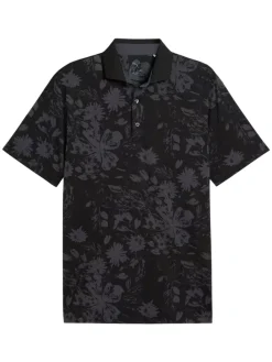Puma MATTR Rose Golf Polo - Black/Strong Grey