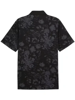 Puma MATTR Rose Golf Polo - Black/Strong Grey