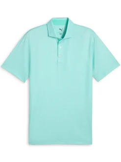 Puma MATTR Tile Polo - Aquatic/White Glow