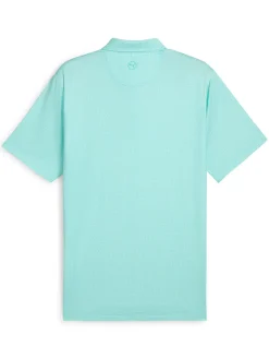 Puma MATTR Tile Polo - Aquatic/White Glow