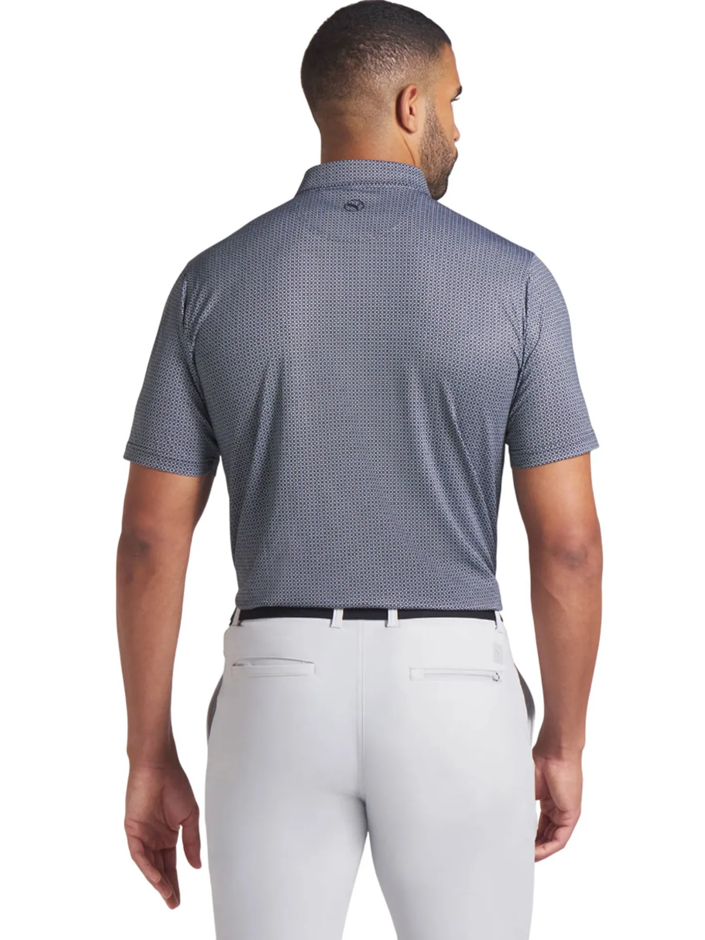 Puma MATTR Tile Polo - Black/White Glow