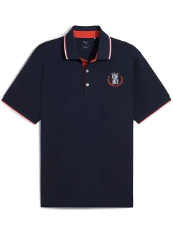 Puma Modalon Queen City Polo - Deep Navy/White Glow