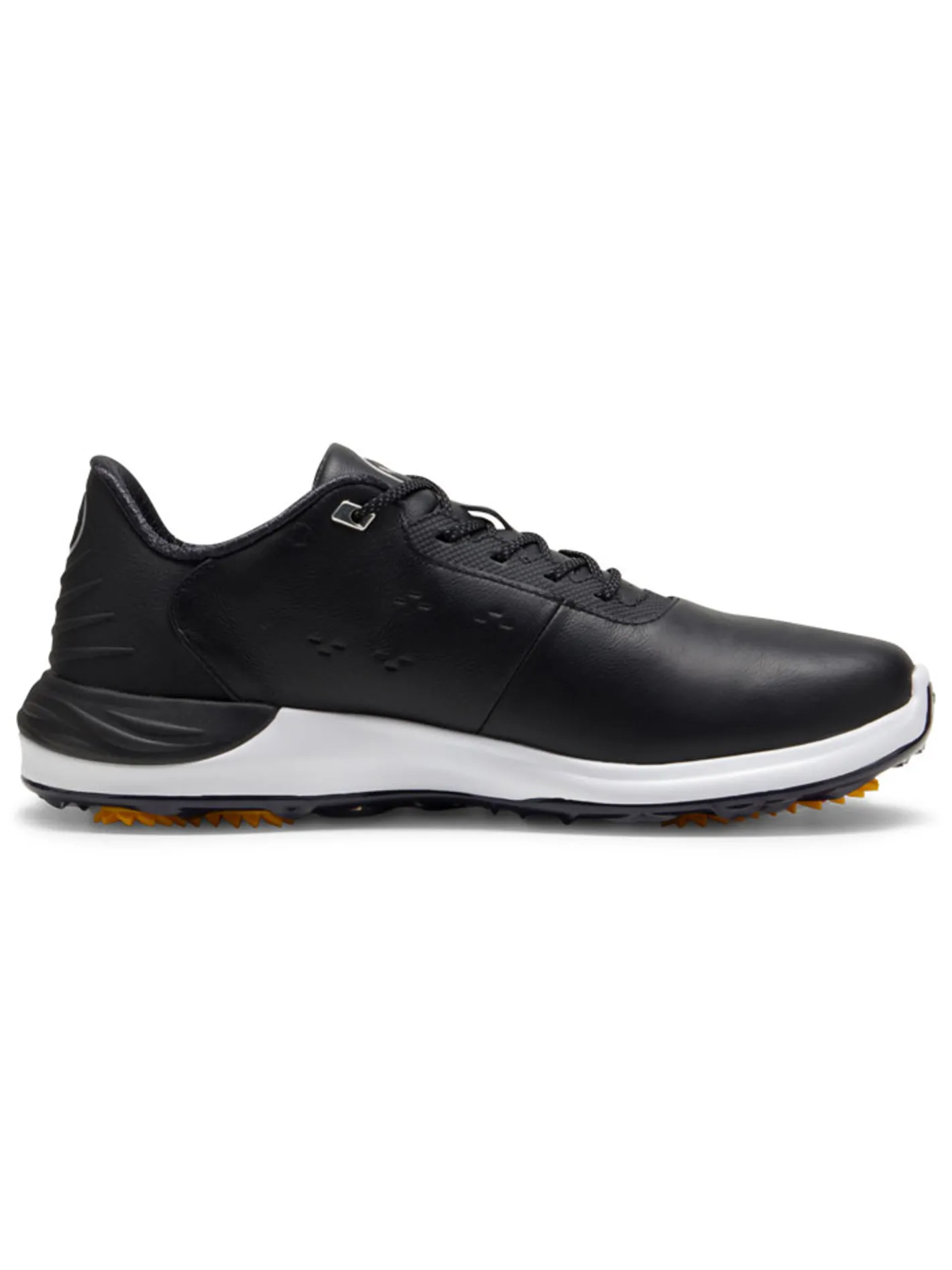 Puma Phantomcat NITRO+ Golf Shoes - Black/ Silver/Yellow Sizzle