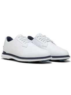 Puma Royale Golf Shoes - White/Deep Navy/Team Light Blue