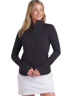 Women Puma Women's CLOUDSPUN Tech FZ Power Jacket - Black