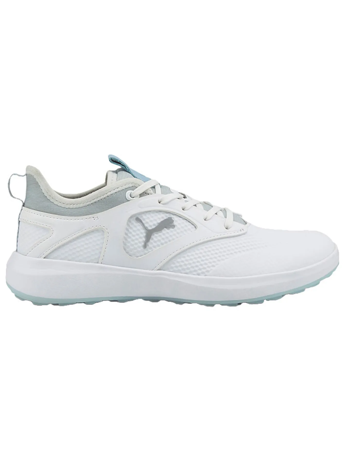 Puma Women's IGNITE Malibu Golf Shoes - White/ Silver/Lucite