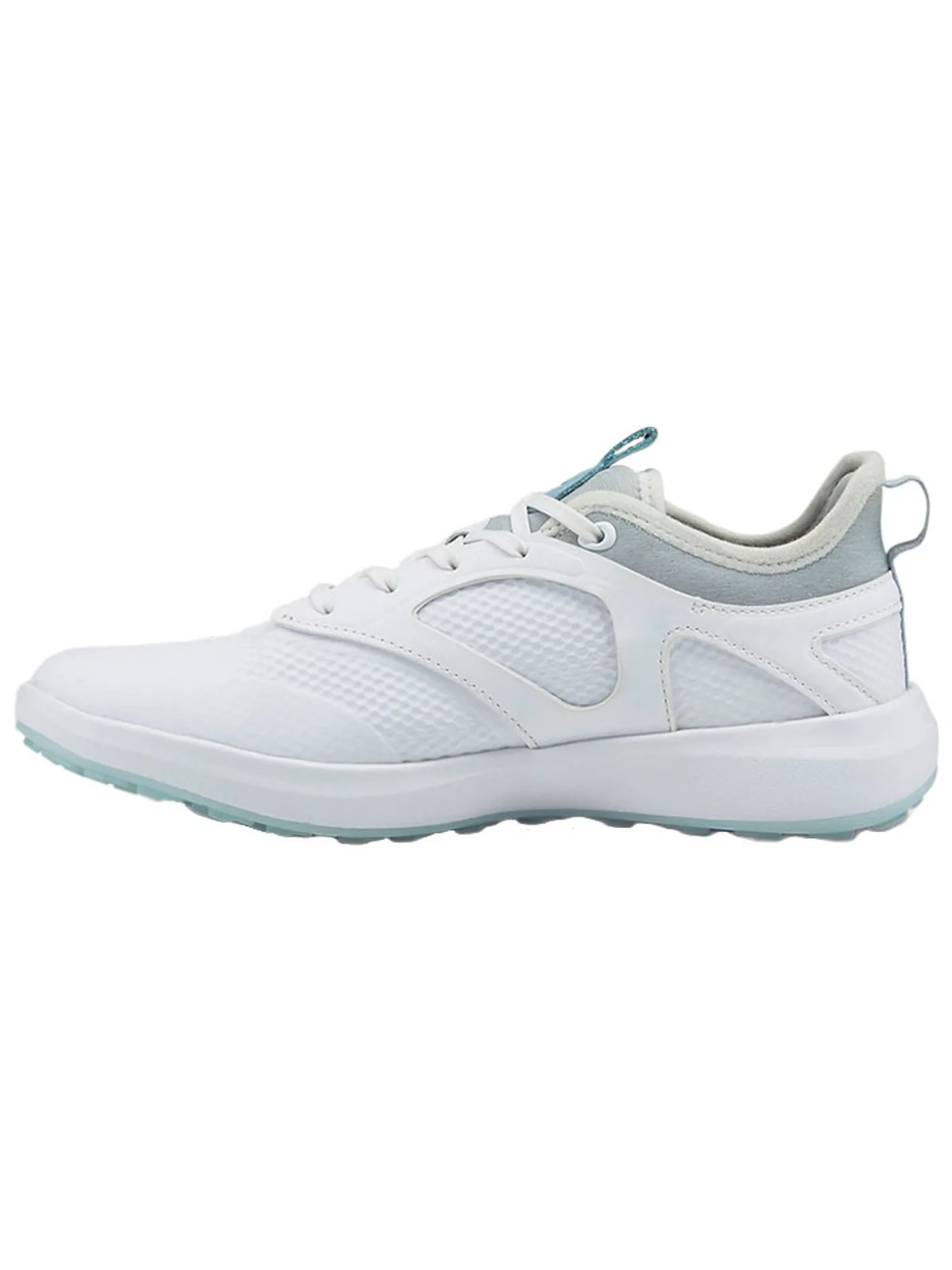 Puma Women's IGNITE Malibu Golf Shoes - White/ Silver/Lucite
