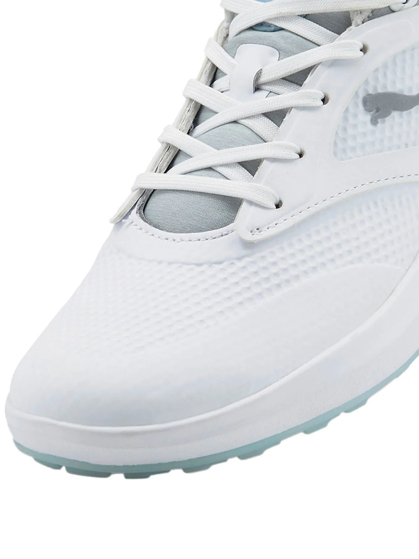 Puma Women's IGNITE Malibu Golf Shoes - White/ Silver/Lucite
