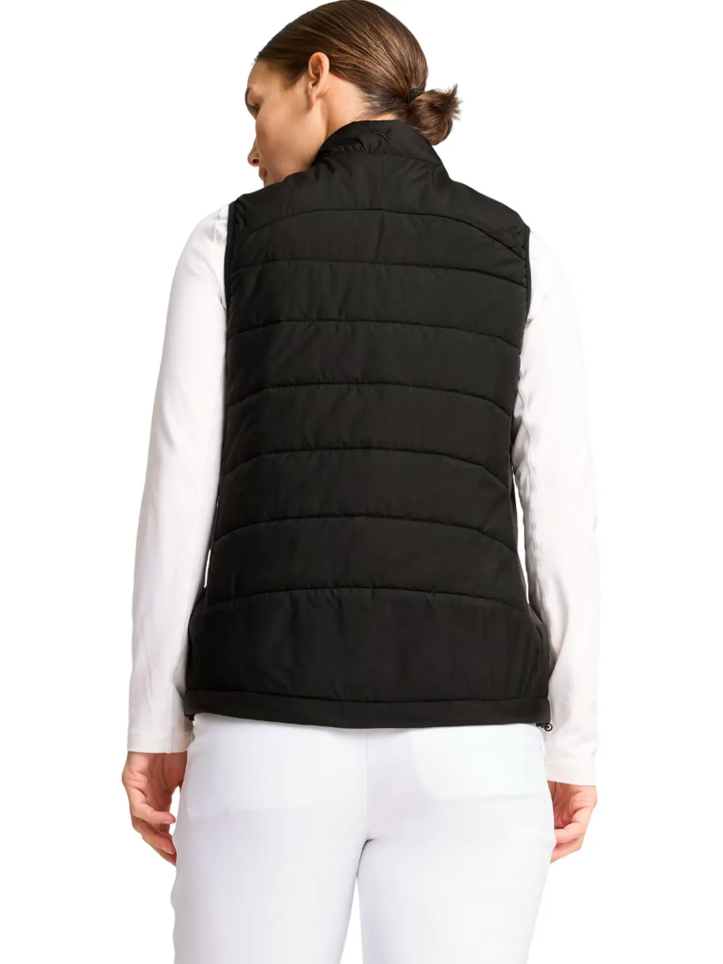 Women Puma Women's Kyley Quilted Vest - Black