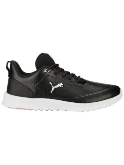Puma Women's Laguna Fusion WP Golf Shoes - Black/Rose Dust