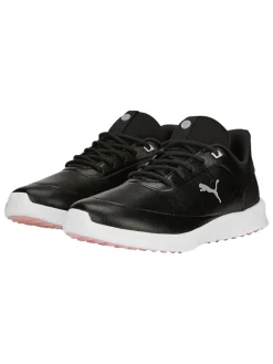 Puma Women's Laguna Fusion WP Golf Shoes - Black/Rose Dust