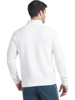 Puma x Reigning Champ CLOUDSPUN Fleece Golf 1/4 Zip - Warm White