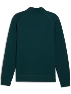 Puma x Reigning Champ CLOUDSPUN Fleece Golf 1/4 Zip - Green Terrain