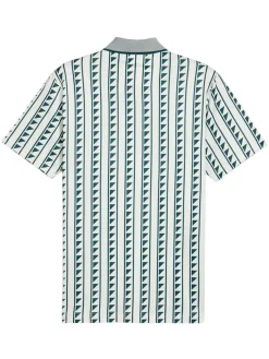 Puma x Reigning Champ MATTR Golf Polo - Warm White/Green Terrain