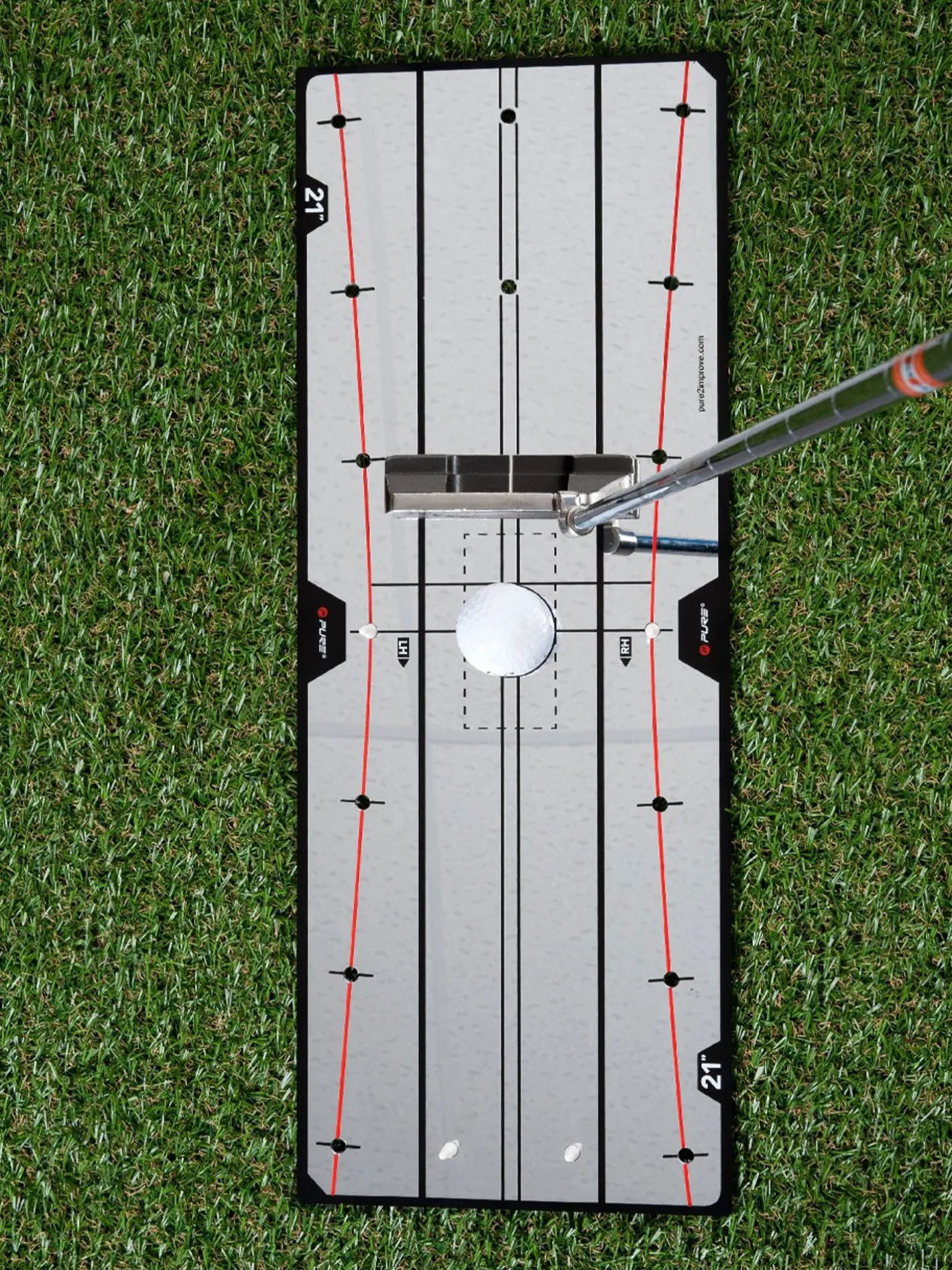PURE2IMPROVE Putting Mirror
