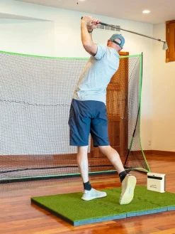 Skytrak + Portable Golf Sim Studio